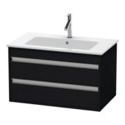 Duravit Meuble sous lavabo Ketho 80x47,5 cm, blanc œuf, 2 tiroirs, suspendu