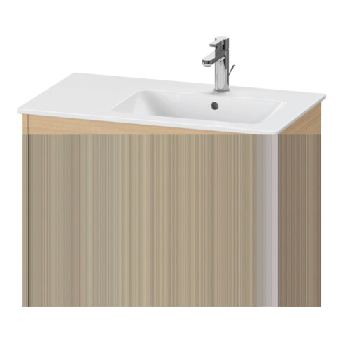 Duravit Meuble sous-lavabo Ketho 80x47,5 cm, chêne œuf, 1 tiroir, suspendu