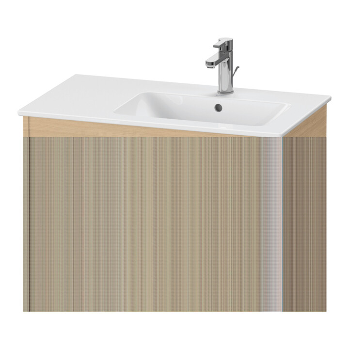 Duravit Meuble sous-lavabo Ketho 80x47,5 cm, chêne œuf, 1 tiroir, suspendu