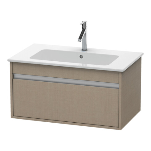 Duravit Meuble sous lavabo Ketho 80x47,5 cm, lin, 1 tiroir, suspendu