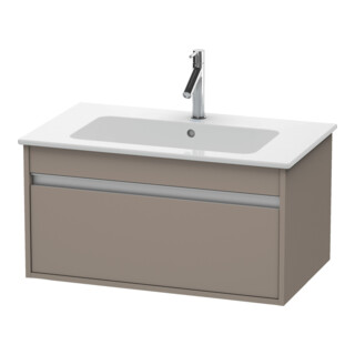 Duravit Meuble sous-lavabo Ketho 80x47,5 cm, mat, 1 tiroir, suspendu mural