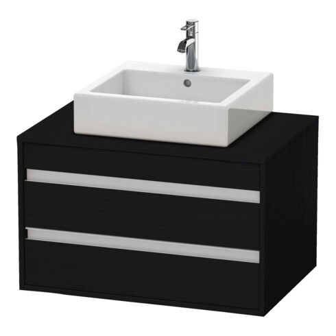 Duravit Meuble sous lavabo Ketho 80x55 cm, E s, f AWT milieu, 2 tiroirs