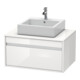 Duravit Meuble sous-lavabo Ketho 80x55 cm, H, pour AWT milieu, 1 tiroir, suspendu-5