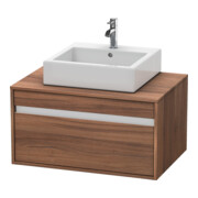 Duravit Meuble sous lavabo Ketho 80x55 cm, N N, avec AWT, 1 tiroir, suspendu