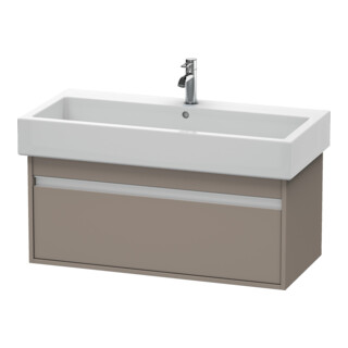 Duravit Meuble sous-lavabo Ketho 95x44 cm, blanc mat, 1 tiroir, suspendu