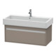 Duravit Meuble sous-lavabo Ketho 95x44 cm, blanc mat, 1 tiroir, suspendu-1