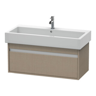 Duravit Meuble sous lavabo Ketho 95x44 cm, lin, 1 tiroir, suspendu
