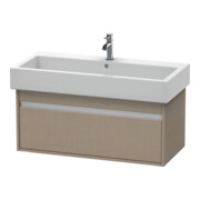 Duravit Meuble sous lavabo Ketho 95x44 cm, lin, 1 tiroir, suspendu