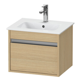 Duravit Meuble sous lavabo Ketho Compact 50x41,2x41 cm, 1 tiroir, suspendu, blanc naturel