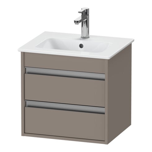 Duravit Meuble sous lavabo Ketho Compact 50x41,2x48 cm, 2 tiroirs, suspendu, bas. ma