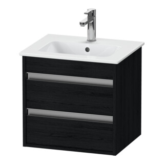 Duravit Meuble sous-lavabo Ketho Compact 50x41,2x48 cm, 2 tiroirs, suspendu, blanc œuf