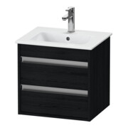 Duravit Meuble sous-lavabo Ketho Compact 50x41,2x48 cm, 2 tiroirs, suspendu, blanc œuf-1