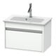 Duravit Meuble sous-lavabo Ketho Compact 60x38,5 cm, blanc mat, 1 tiroir, suspendu-1