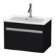 Duravit Meuble sous lavabo Ketho Compact 60x38,5 cm, blanc œuf, 1 tiroir, suspendu-1