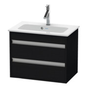 Duravit Meuble sous-lavabo Ketho Compact 60x38,5 cm, blanc œuf, 2 tiroirs, suspendu