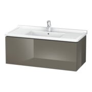 Duravit Meuble sous-lavabo L-Cube 102x46,9 cm, blanc brillant, 1 tiroir, suspendu-1