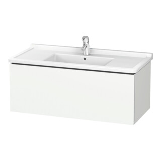 Duravit Meuble sous-lavabo L-Cube 102x46,9 cm, blanc mat, 1 tiroir, suspendu