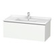 Duravit Meuble sous-lavabo L-Cube 102x46,9 cm, blanc mat, 1 tiroir, suspendu-1