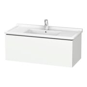 Duravit Meuble sous-lavabo L-Cube 102x46,9 cm, blanc mat, 1 tiroir, suspendu