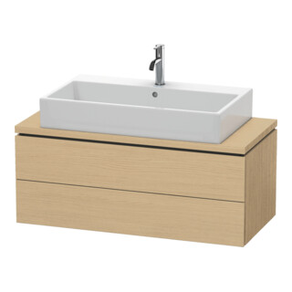 Duravit Meuble sous-lavabo L-Cube 102x47,7 cm, blanc œuf, 2 tiroirs