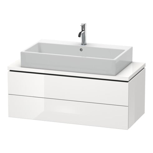 Duravit Meuble sous-lavabo L-Cube 102x47,7 cm, blanc œuf, 2 tiroirs