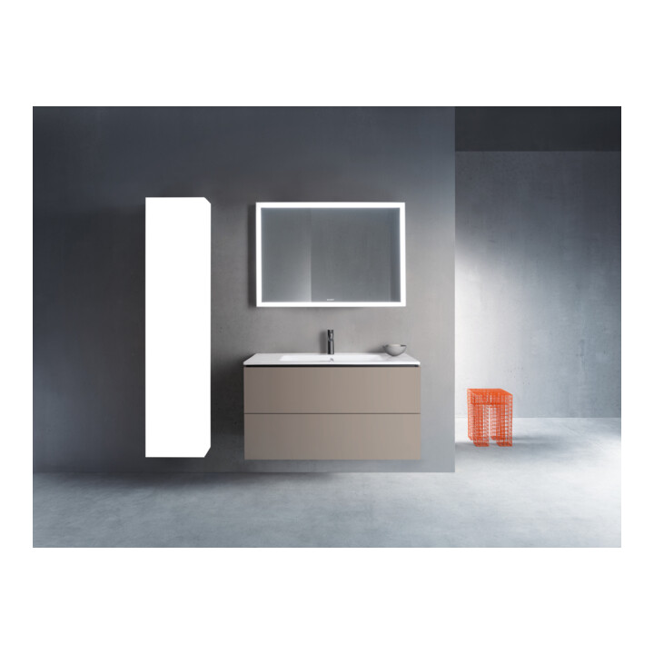 Duravit Meuble sous-lavabo L-Cube 102x48,1 cm, bas, 2 tiroirs, suspendu