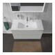 Duravit Meuble sous-lavabo L-Cube 102x48,1 cm, béton gris, 2 tiroirs, suspendu