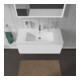 Duravit Meuble sous lavabo L-Cube 102x48,1 cm, blanc brillant, 1 tiroir, suspendu-2