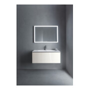 Duravit Meuble sous lavabo L-Cube 102x48,1 cm, blanc brillant, 1 tiroir, suspendu-5