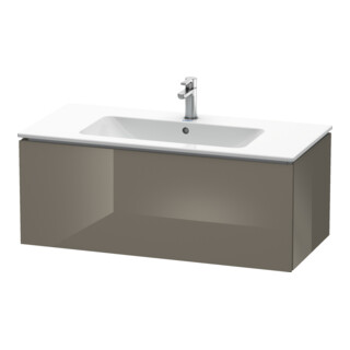 Duravit Meuble sous-lavabo L-Cube 102x48,1 cm, blanc brillant, 1 tiroir, suspendu