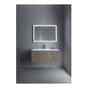 Duravit Meuble sous-lavabo L-Cube 102x48,1 cm, blanc brillant, 1 tiroir, suspendu-4