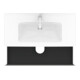 Duravit Meuble sous lavabo L-Cube 102x48,1 cm, blanc brillant, 2 tiroirs, suspendu