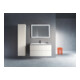 Duravit Meuble sous lavabo L-Cube 102x48,1 cm, blanc brillant, 2 tiroirs, suspendu