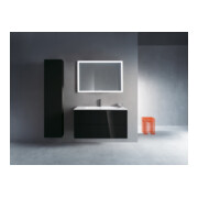 Duravit Meuble sous lavabo L-Cube 102x48,1 cm, blanc brillant, 2 tiroirs, suspendu-4