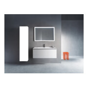 Duravit Meuble sous lavabo L-Cube 102x48,1 cm, blanc mat, 1 tiroir, suspendu-4