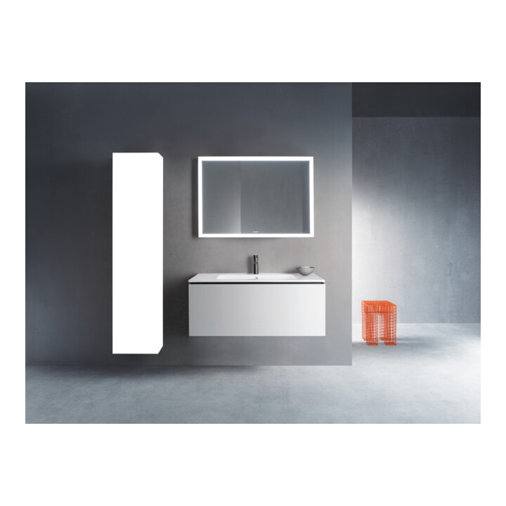 Duravit Meuble sous lavabo L-Cube 102x48,1 cm, blanc mat, 1 tiroir, suspendu
