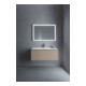 Duravit Meuble sous-lavabo L-Cube 102x48,1 cm, blanc mat, 1 tiroir, suspendu