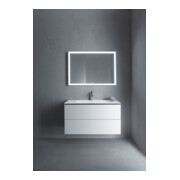 Duravit Meuble sous lavabo L-Cube 102x48,1 cm, blanc mat, 2 tiroirs, suspendu-4