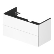 Duravit Meuble sous lavabo L-Cube 102x48,1 cm, blanc mat, 2 tiroirs, suspendu-4