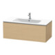Duravit Meuble sous lavabo L-Cube 102x48,1 cm, blanc œuf, 1 tiroir, suspendu-1