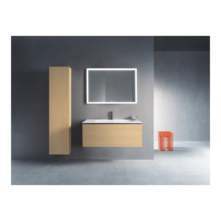 Duravit Meuble sous lavabo L-Cube 102x48,1 cm, blanc œuf, 1 tiroir, suspendu