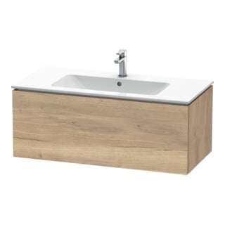 Duravit Meuble sous-lavabo L-Cube 102x48,1 cm, blanc œuf, 1 tiroir, suspendu