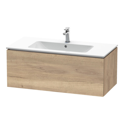 Duravit Meuble sous-lavabo L-Cube 102x48,1 cm, blanc œuf, 1 tiroir, suspendu
