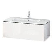 Duravit Meuble sous-lavabo L-Cube 102x48,1 cm, blanc œuf, 1 tiroir, suspendu-3