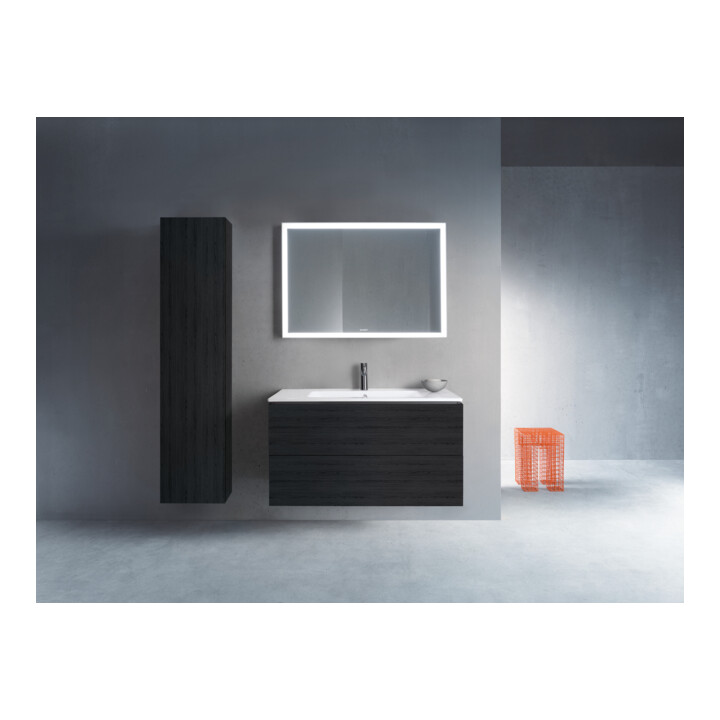 Duravit Meuble sous lavabo L-Cube 102x48,1 cm, blanc œuf, 2 tiroirs, suspendu
