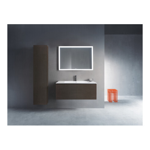 Duravit Meuble sous-lavabo L-Cube 102x48,1 cm, chêne foncé, 1 tiroir, suspendu