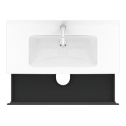 Duravit Meuble sous lavabo L-Cube 102x48,1 cm, graph ma, 2 tiroirs, suspendu-2