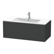 Duravit Meuble sous-lavabo L-Cube 102x48,1 cm, graphite mat, 1 tiroir, suspendu