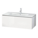 Duravit Meuble sous lavabo L-Cube 102x48,1 cm, graphite mat, 1 tiroir, suspendu
