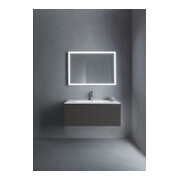 Duravit Meuble sous lavabo L-Cube 102x48,1 cm, graphite mat, 1 tiroir, suspendu-5
